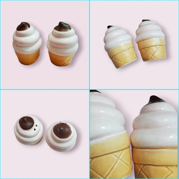 Vintage Icecream salt and pepper - Picture 5 of 5